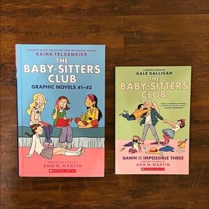 The Baby-Sitters Club Graphic Novels Collection Books 1-3 + Book 5